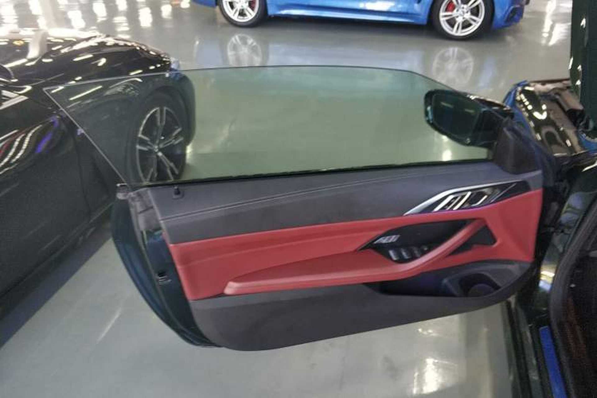 Used BMW 4 Series 2022 425i Convertible M Sport Night Edition Package Left Rear Door Interior
