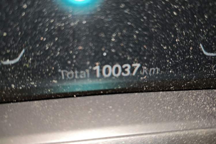 Used BMW 4 Series 2022 Second Facelift 430i M Sport Night Edition Package Odometer Close Up