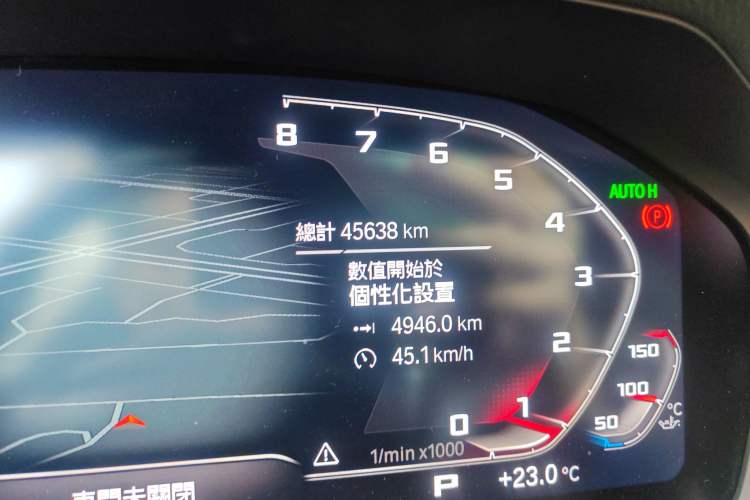 Used BMW 4 Series 2022 430i Gran Coupe M Sport Night Edition Odometer Close Up