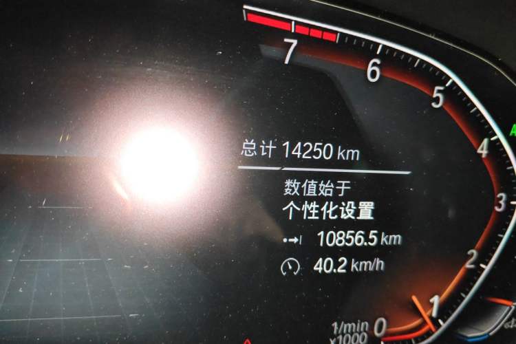 Used BMW 4 Series 2022 430i Convertible M Sport Night Edition Package Odometer Close Up