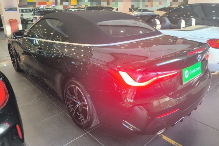 Used BMW 4 Series 2022 425i Convertible M Sport Package Rear Left 45 Deg