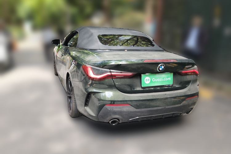 Used BMW 4 Series 2022 Revised 425i Convertible M Sport Night Edition Package Rear Left 45 Deg