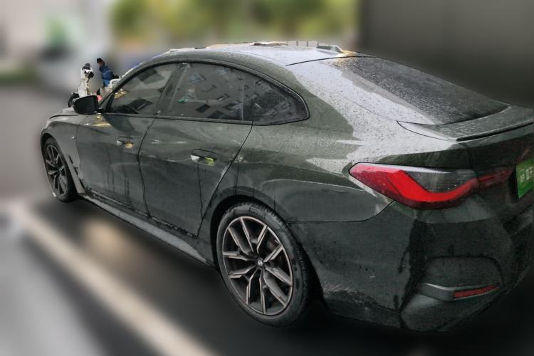 Used BMW 4 Series 2022 430i Gran Coupe M Sport Night Edition Rear Left 45 Deg
