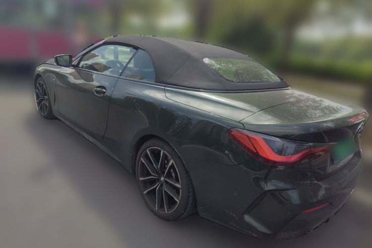 Used BMW 4 Series 2022 430i Convertible M Sport Night Edition Package Rear Left 45 Deg