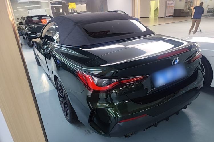 Used BMW 4 Series 2022 Second Facelift 430i Convertible M Sport Night Edition Package Rear Left 45 Deg