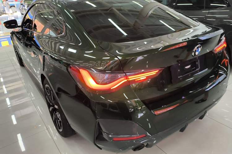 Used BMW 4 Series 2022 425i Gran Coupe M Sport Night Edition Rear Left 45 Deg