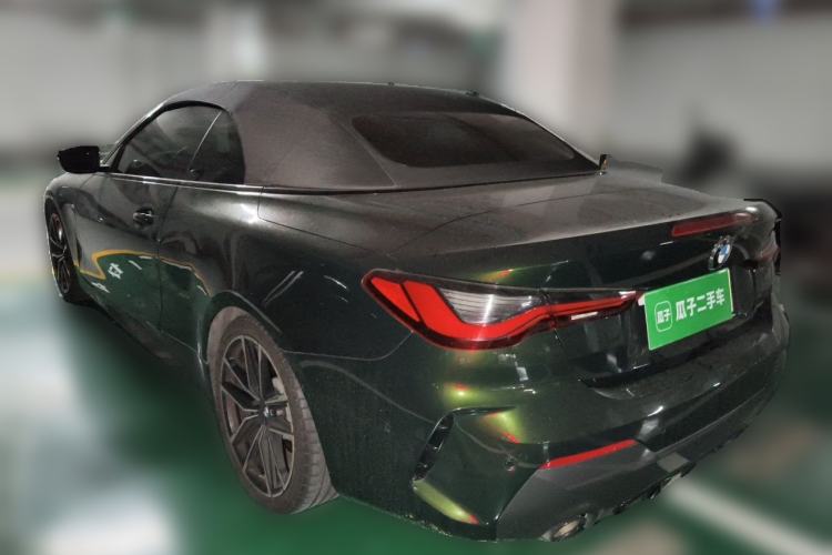 Used BMW 4 Series 2022 430i Convertible M Sport Night Edition Package Rear Left 45 Deg