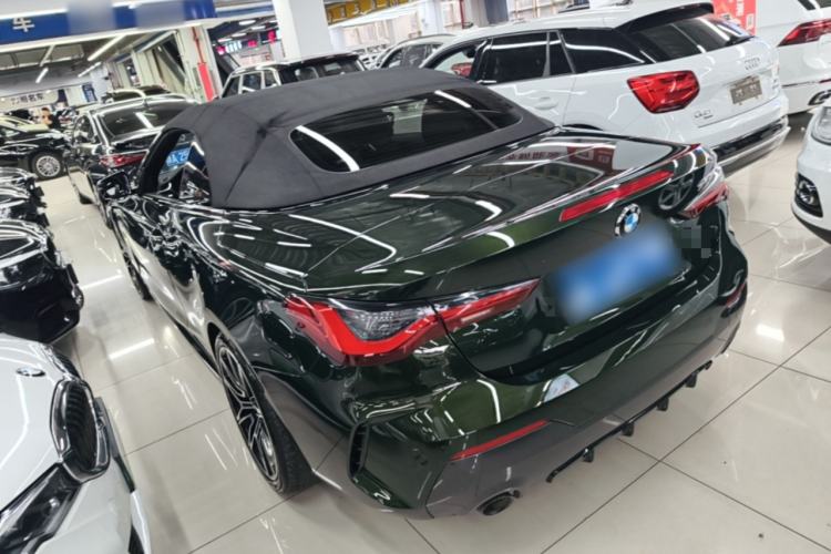 Used BMW 4 Series 2022 Revised 425i Convertible M Sport Night Edition Package Rear Left 45 Deg