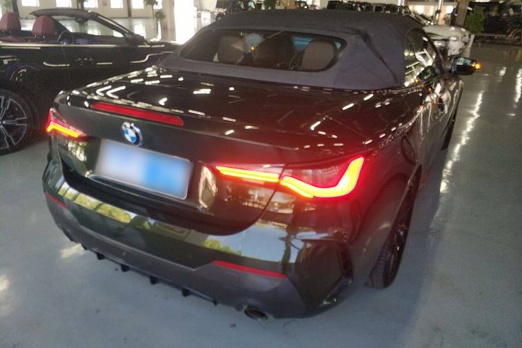 Used BMW 4 Series 2022 425i Convertible M Sport Night Edition Package Rear Right 45 Deg