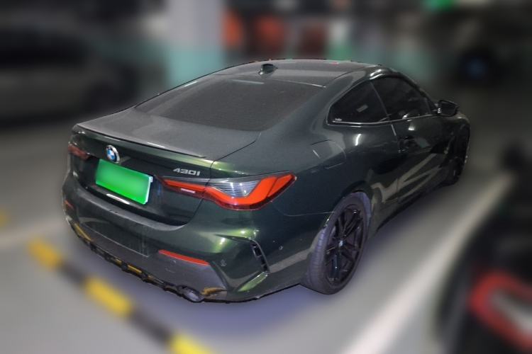 Used BMW 4 Series 2022 Second Facelift 430i M Sport Night Edition Package Rear Right 45 Deg