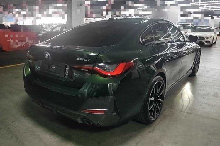 Used BMW 4 Series 2022 425i Gran Coupe M Sport Night Edition Rear Right 45 Deg