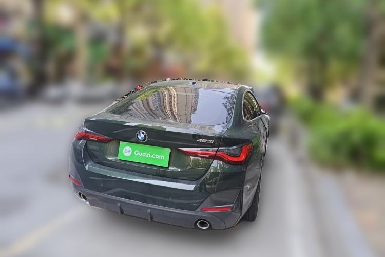 Used BMW 4 Series 2022 425i Gran Coupe M Sport Package Rear Right 45 Deg