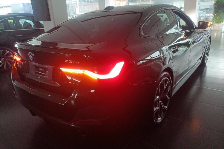 Used BMW 4 Series 2022 430i Gran Coupe M Sport Night Edition Rear Right 45 Deg