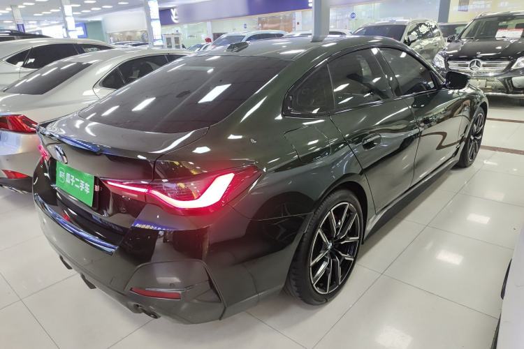 Used BMW 4 Series 2022 425i Gran Coupe M Sport Night Edition Rear Right 45 Deg