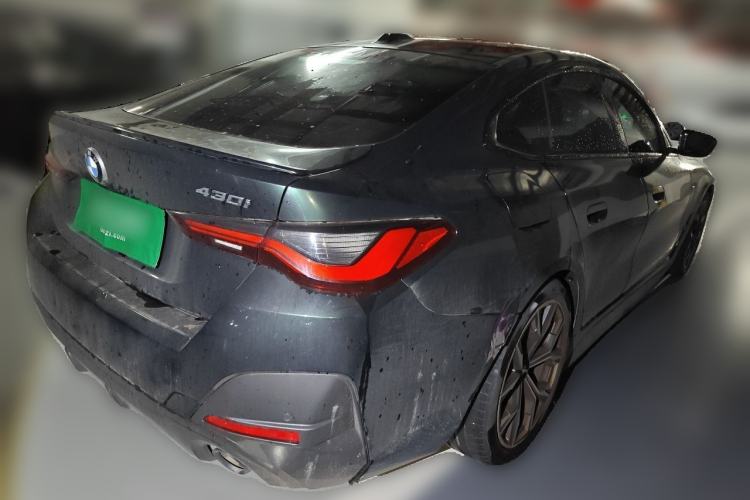 Used BMW 4 Series 2022 430i Gran Coupe M Sport Night Edition Rear Right 45 Deg