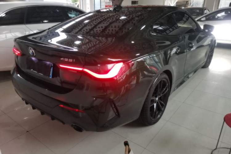 Used BMW 4 Series 2022 Revised 425i M Sport Night Edition Package Rear Right 45 Deg