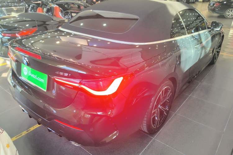 Used BMW 4 Series 2022 425i Convertible M Sport Package Rear Right 45 Deg