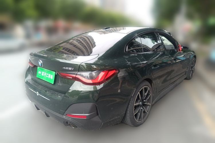 Used BMW 4 Series 2022 425i Gran Coupe M Sport Night Edition Rear Right 45 Deg
