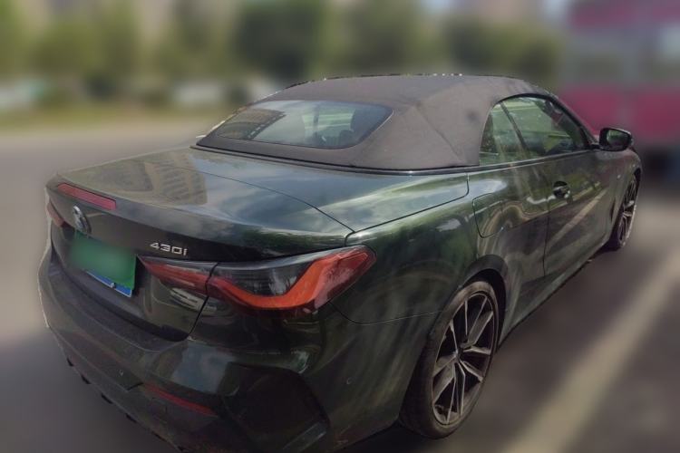 Used BMW 4 Series 2022 430i Convertible M Sport Night Edition Package Rear Right 45 Deg