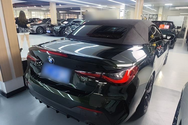 Used BMW 4 Series 2022 Second Facelift 430i Convertible M Sport Night Edition Package Rear Right 45 Deg