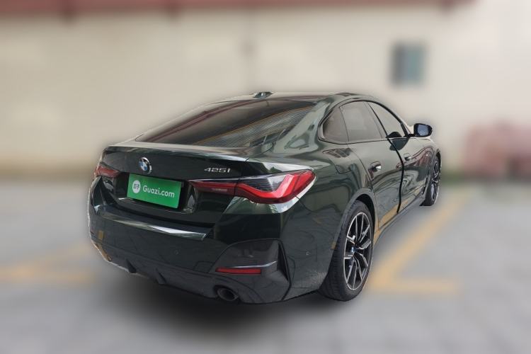 Used BMW 4 Series 2022 425i Gran Coupe M Sport Night Edition Rear Right 45 Deg