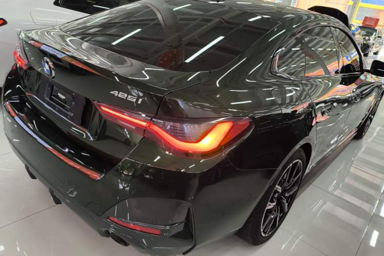 Used BMW 4 Series 2022 425i Gran Coupe M Sport Night Edition Rear Right 45 Deg