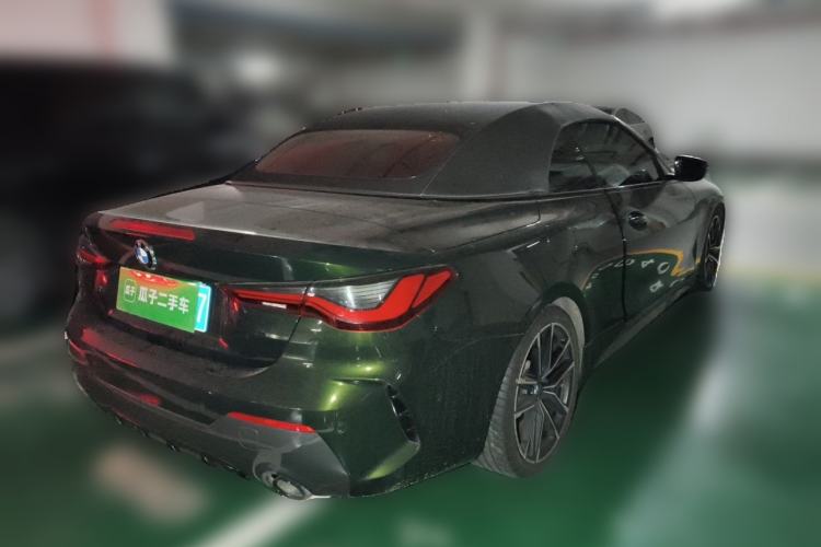 Used BMW 4 Series 2022 430i Convertible M Sport Night Edition Package Rear Right 45 Deg