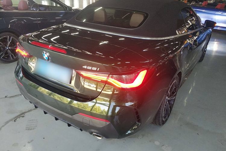 Used BMW 4 Series 2022 425i Convertible M Sport Package Rear Right 45 Deg
