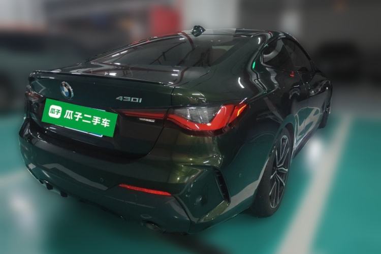 Used BMW 4 Series 2022 430i M Sport Night Edition Package Rear Right 45 Deg