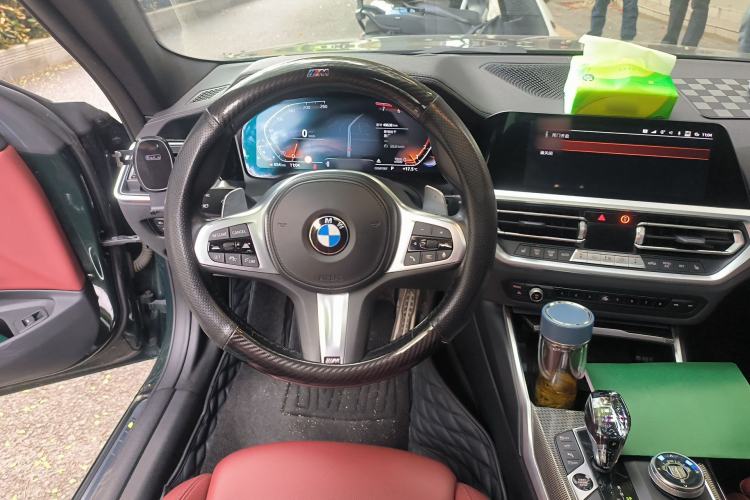 Used BMW 4 Series 2022 Second Facelift 430i M Sport Night Edition Package Steering Wheel