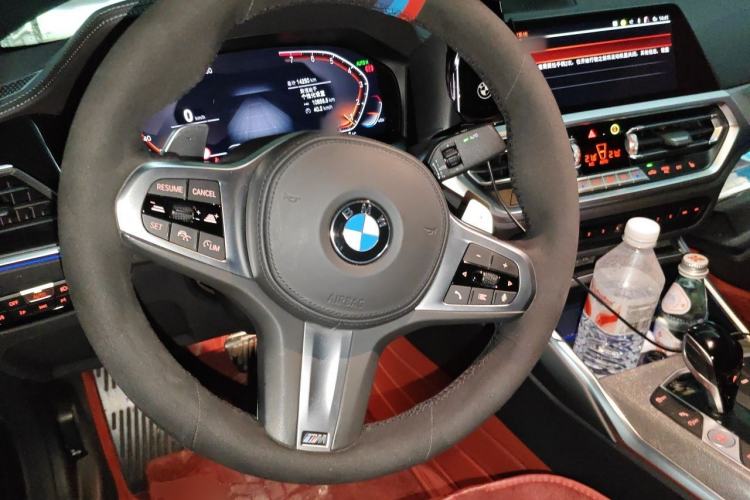 Used BMW 4 Series 2022 430i Convertible M Sport Night Edition Package Steering Wheel