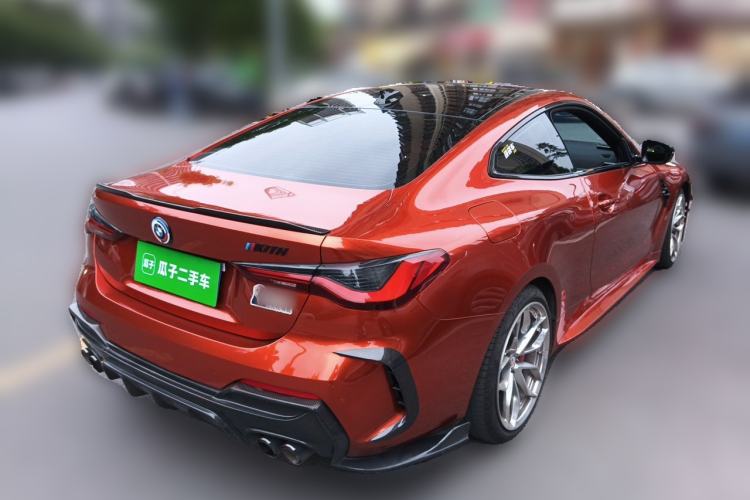 Used BMW 4 Series 2022 425i M Sport Night Edition Package Rear Right 45 Deg