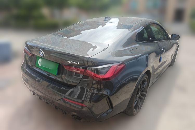 Used BMW 4 Series 2022 Revised 425i M Sport Night Edition Package Rear Right 45 Deg
