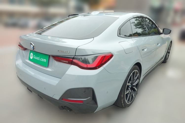 Used BMW 4 Series 2022 425i Gran Coupe M Sport Night Edition Rear Right 45 Deg