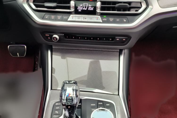 Used BMW 4 Series 2022 Second Facelift 430i M Sport Night Edition Package Audio And AC Panel