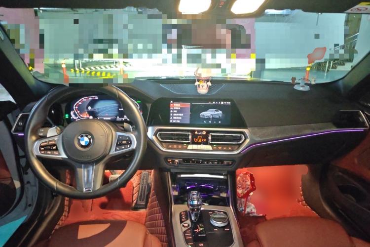 Used BMW 4 Series 2022 Second Facelift 430i M Sport Night Edition Package Center Console