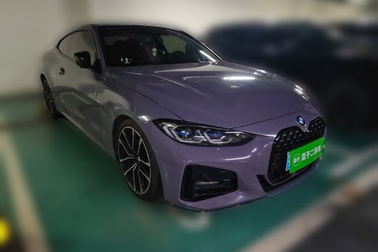 Used BMW 4 Series 2022 Second Facelift 430i M Sport Night Edition Package Front Right 45 Deg