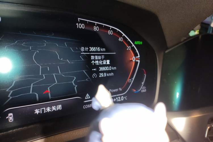 Used BMW 4 Series 2022 425i Gran Coupe M Sport Night Edition Odometer Close Up