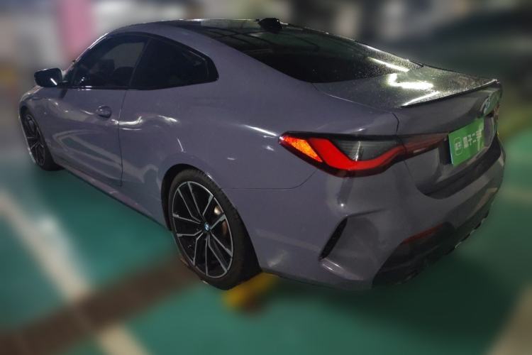 Used BMW 4 Series 2022 Second Facelift 430i M Sport Night Edition Package Rear Left 45 Deg