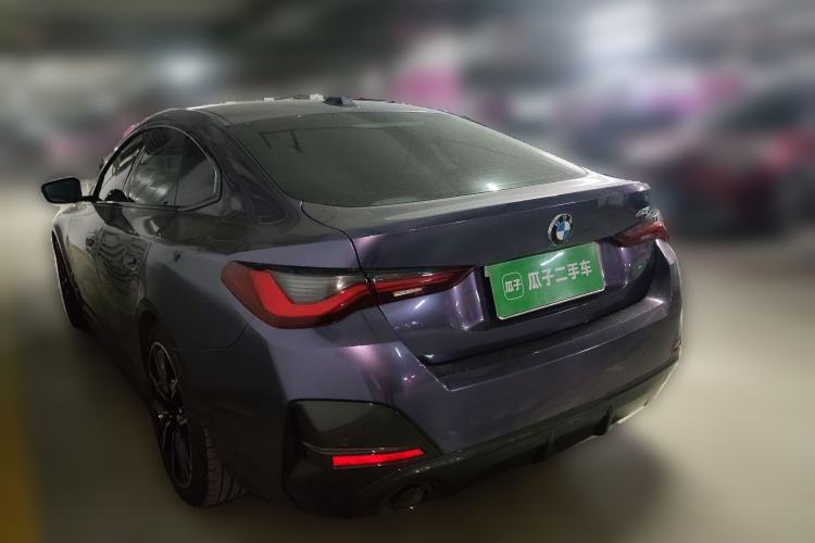 Used BMW 4 Series 2022 425i Gran Coupe M Sport Night Edition Rear Left 45 Deg