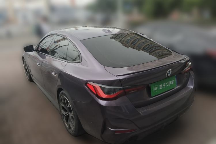 Used BMW 4 Series 2022 430i Gran Coupe M Sport Night Edition Rear Left 45 Deg