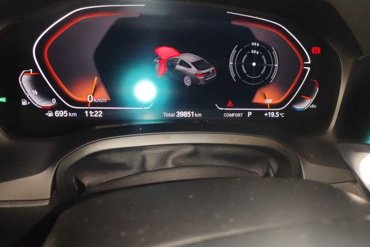 Used BMW 4 Series 2022 430i Gran Coupe M Sport Night Edition Odometer Close Up