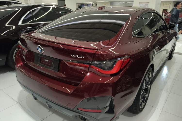 Used BMW 4 Series 2022 430i Gran Coupe M Sport Night Edition Rear Right 45 Deg