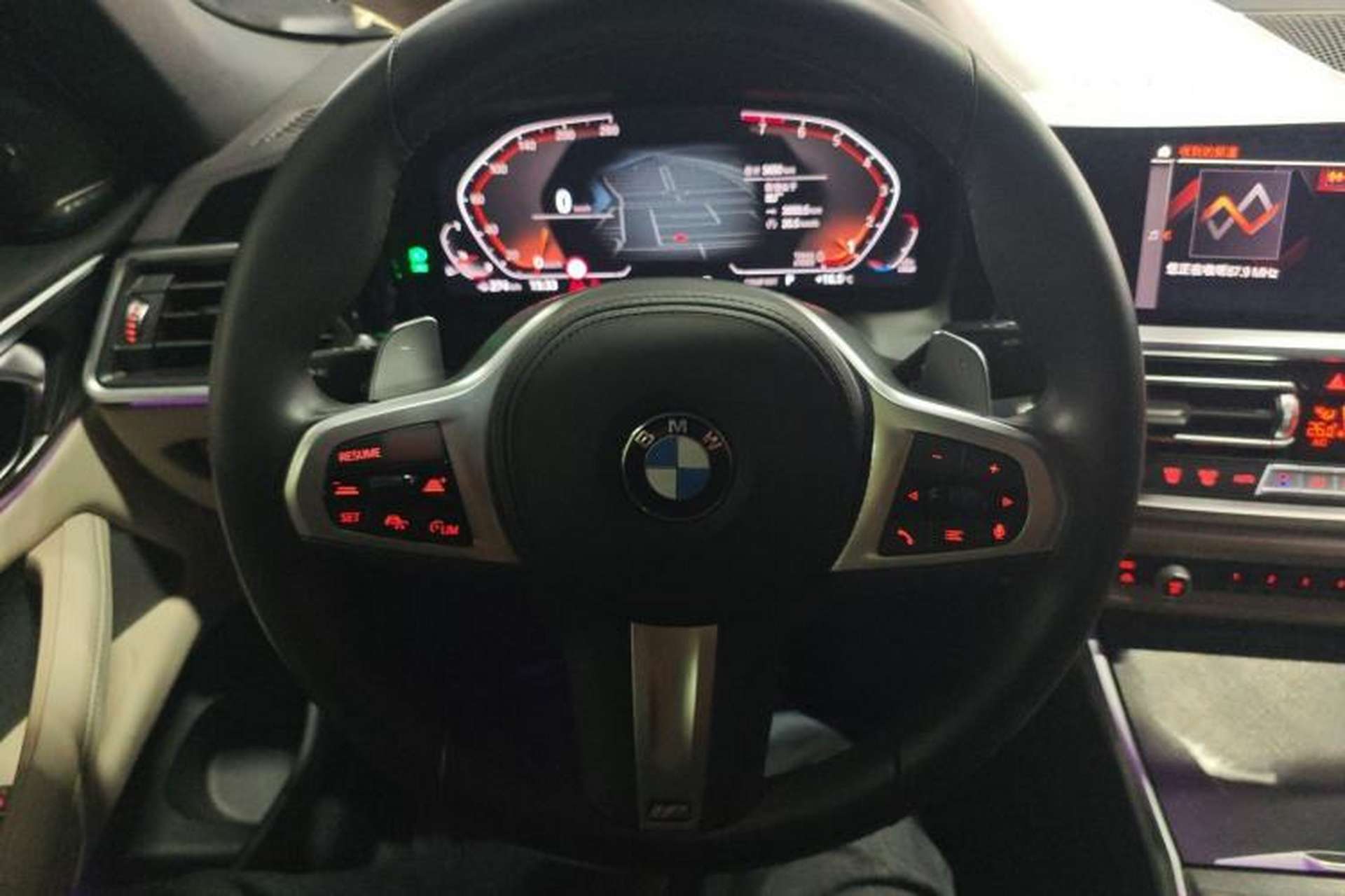 Used BMW 4 Series 2022 430i Convertible M Sport Night Edition Package Steering Wheel
