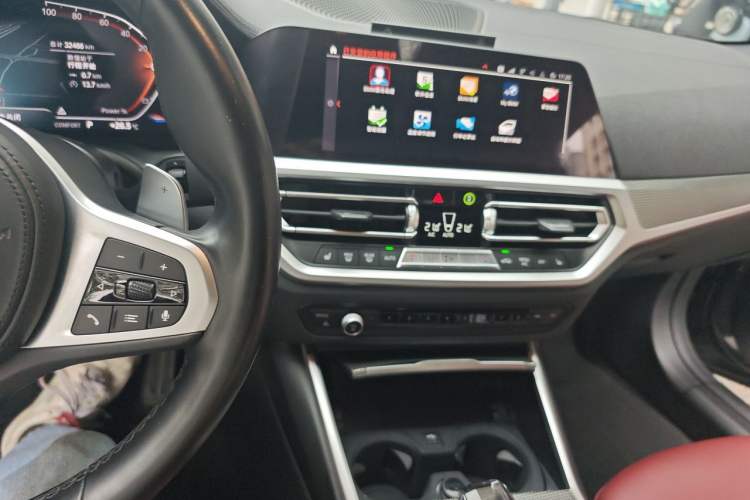 Used BMW 4 Series 2022 Second Facelift 430i M Sport Night Edition Package Audio And AC Panel