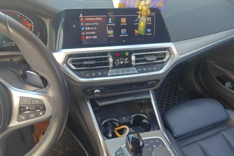 Used BMW 4 Series 2022 Second Facelift 430i Convertible M Sport Night Edition Package Audio And AC Panel