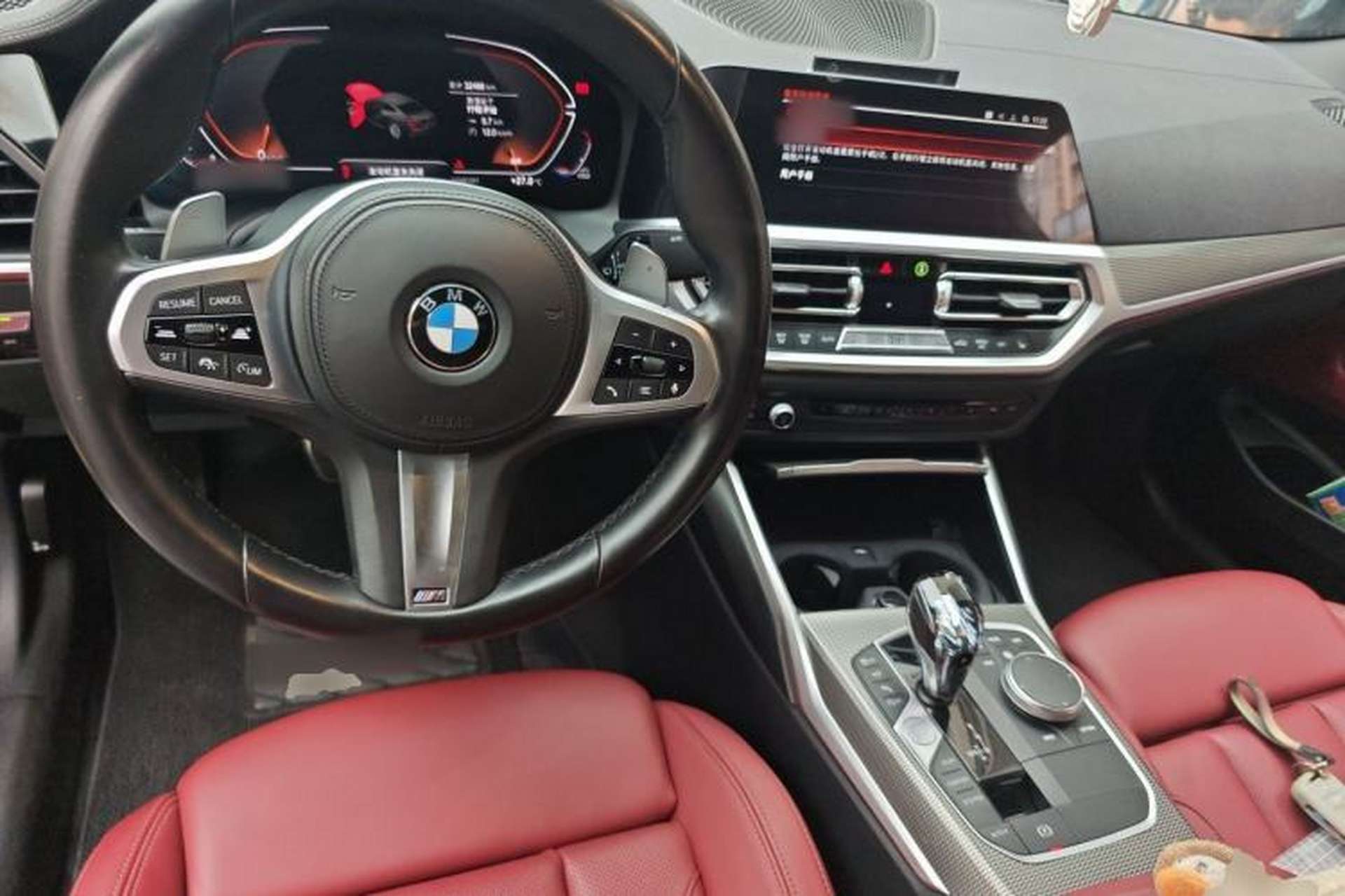 Used BMW 4 Series 2022 Second Facelift 430i M Sport Night Edition Package Center Console