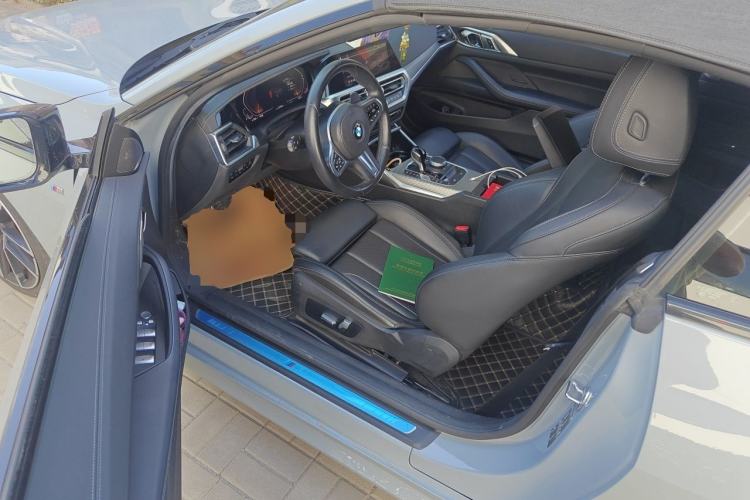 Used BMW 4 Series 2022 Second Facelift 430i Convertible M Sport Night Edition Package Driver Seat