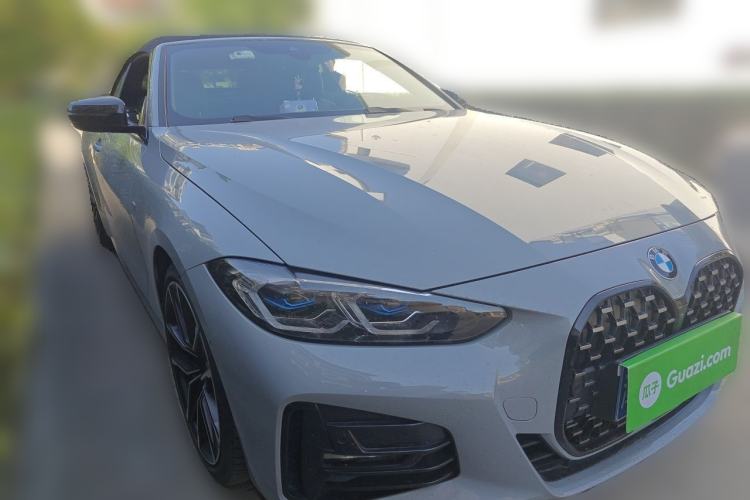 Used BMW 4 Series 2022 Second Facelift 430i Convertible M Sport Night Edition Package Front Right 45 Deg