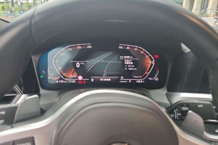 Used BMW 4 Series 2022 Second Facelift 430i M Sport Night Edition Package Instrument Cluster